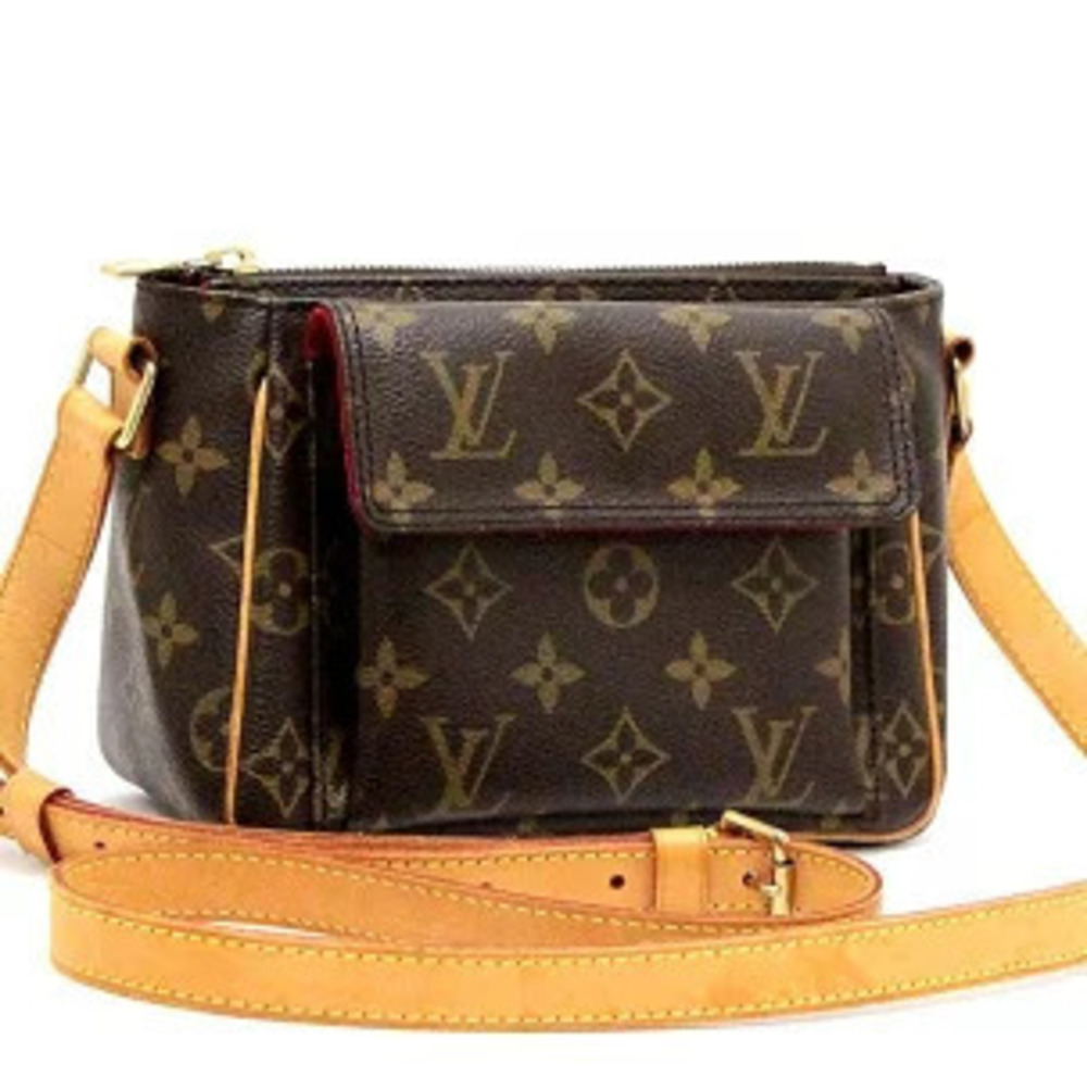 Louis Vuitton Shoulder Monogram Bag Vivacite Brown